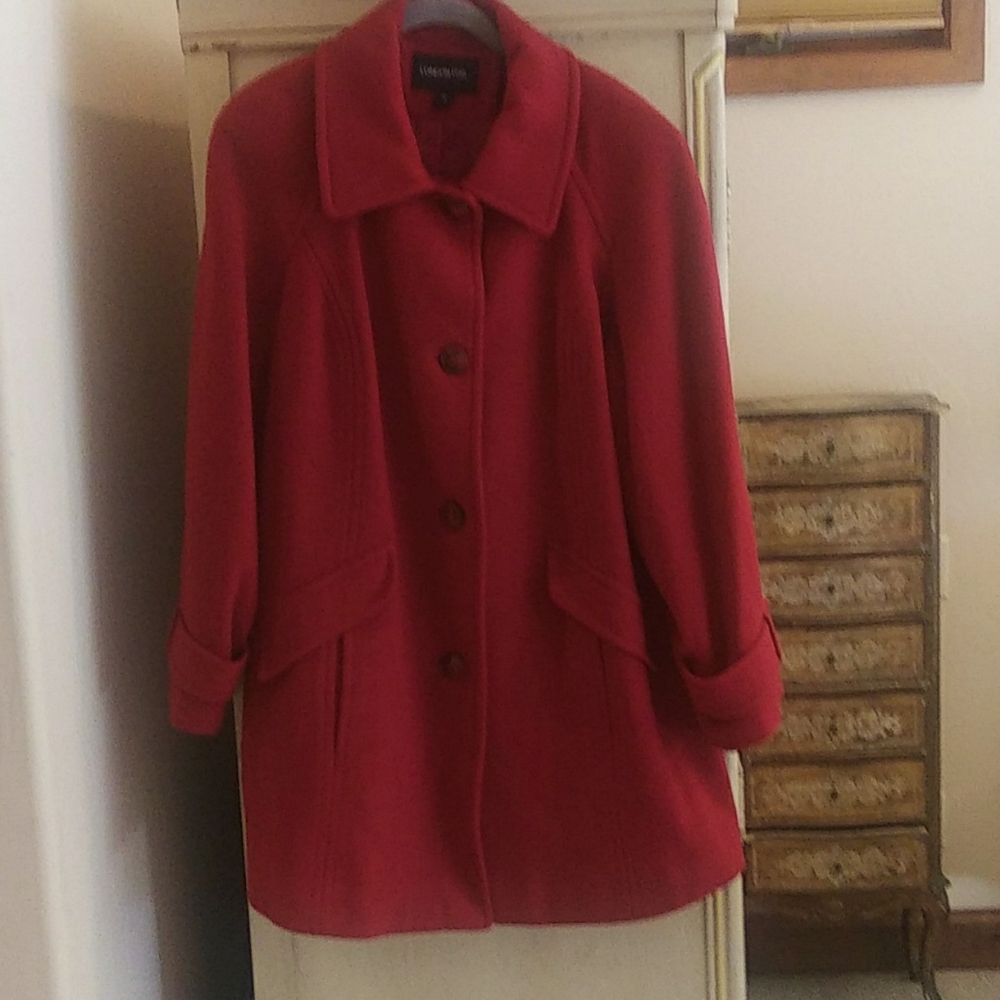 London Fog wool blend coat